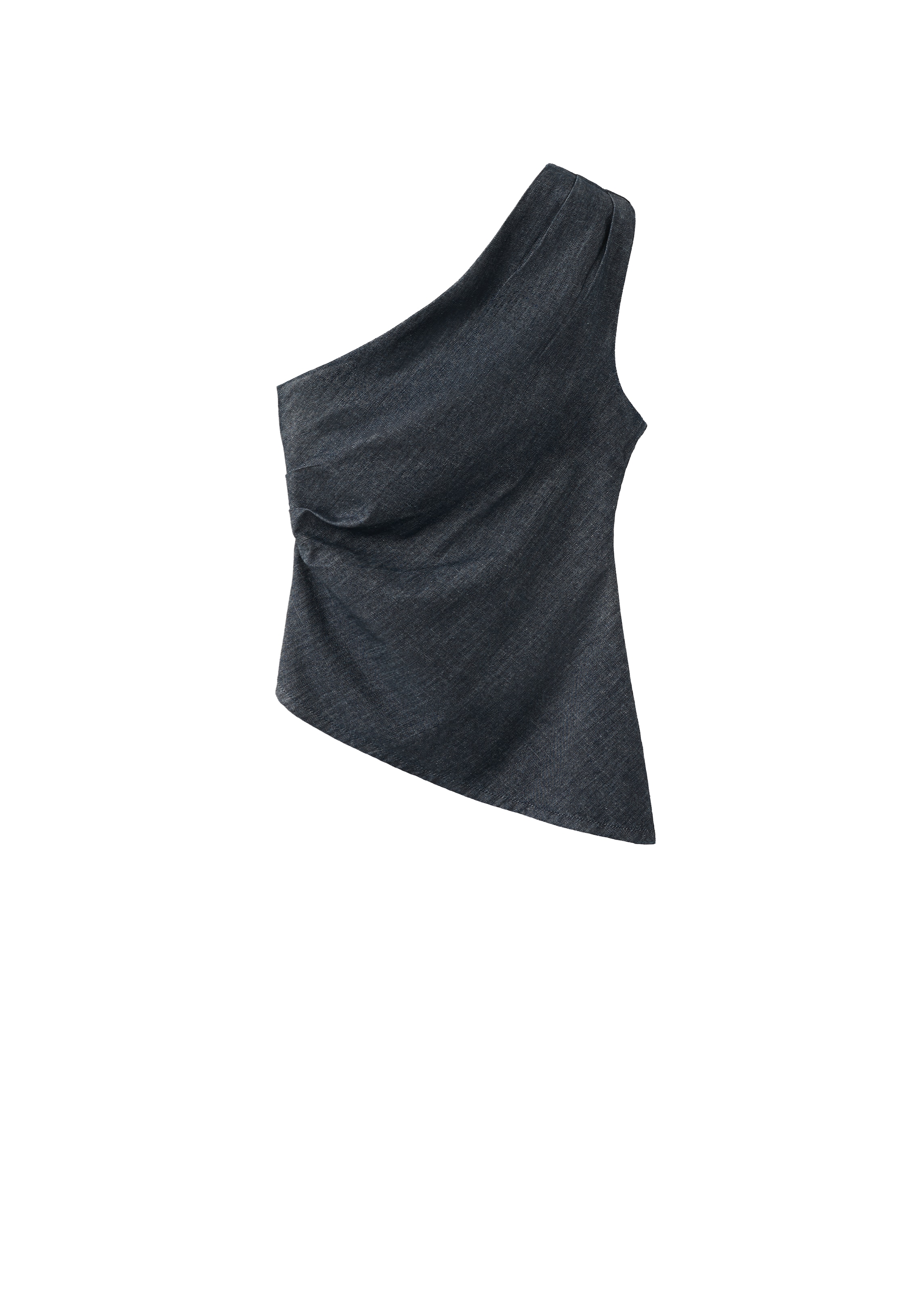 MANGO - Top 'NOAH' en azul: frente
