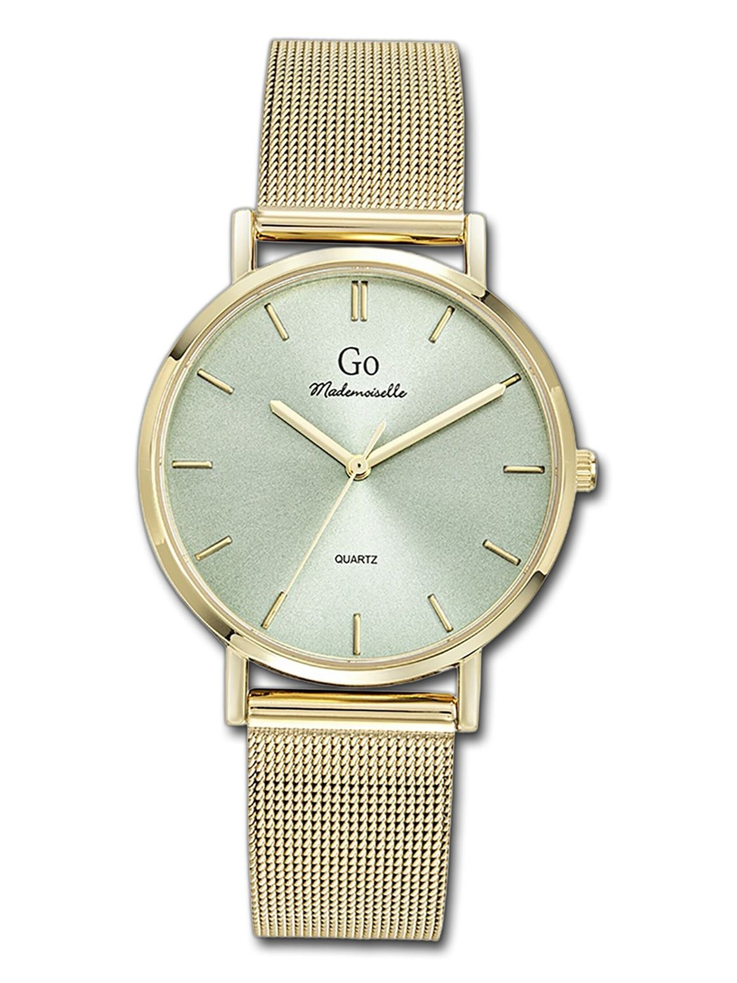 GO GirlOnly Analoguhr‌‌‌‌‌ in Gold: Vorderseite