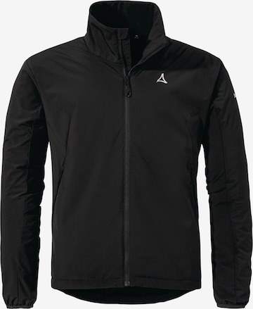Veste fonctionnelle 'Salza' Schöffel en noir : devant