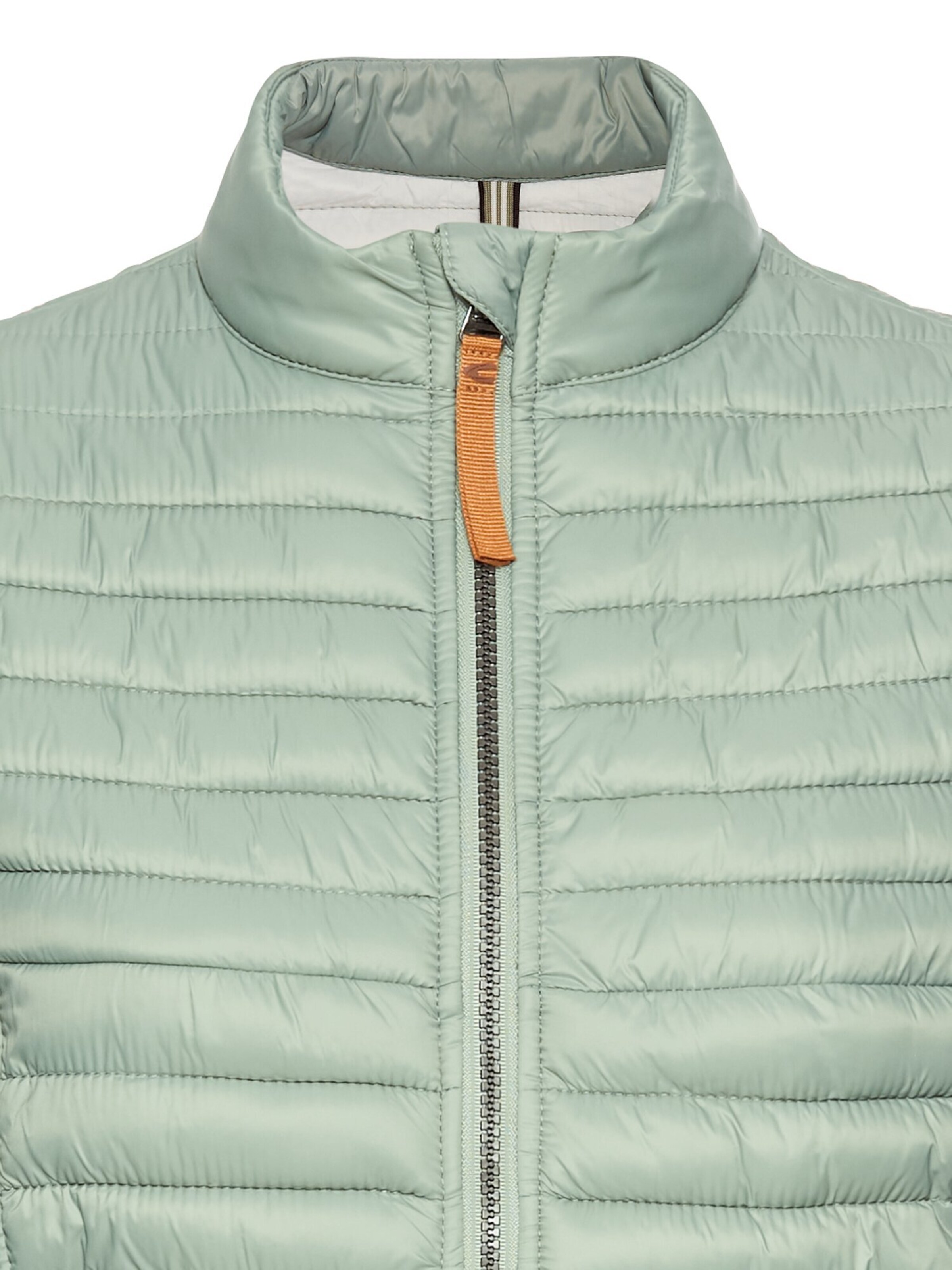 CAMEL ACTIVE Leichte Steppjacke aus recyceltem Polyamid in Grün