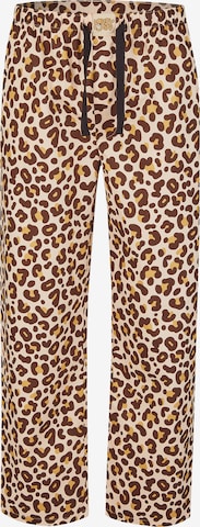 Lousy Livin Pajama pants 'Leroy' in Beige: front