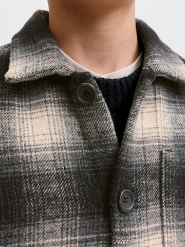 Jack & Jones Junior Comfort fit Koszula 'JJESOHO OLLIE' w kolorze szary