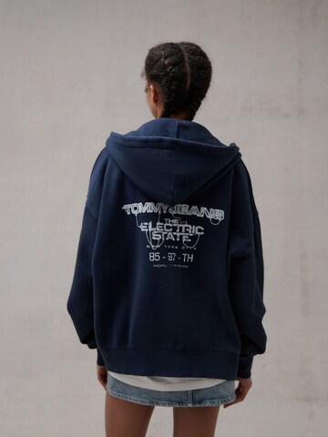 Giacca di felpa di Tommy Jeans in blu