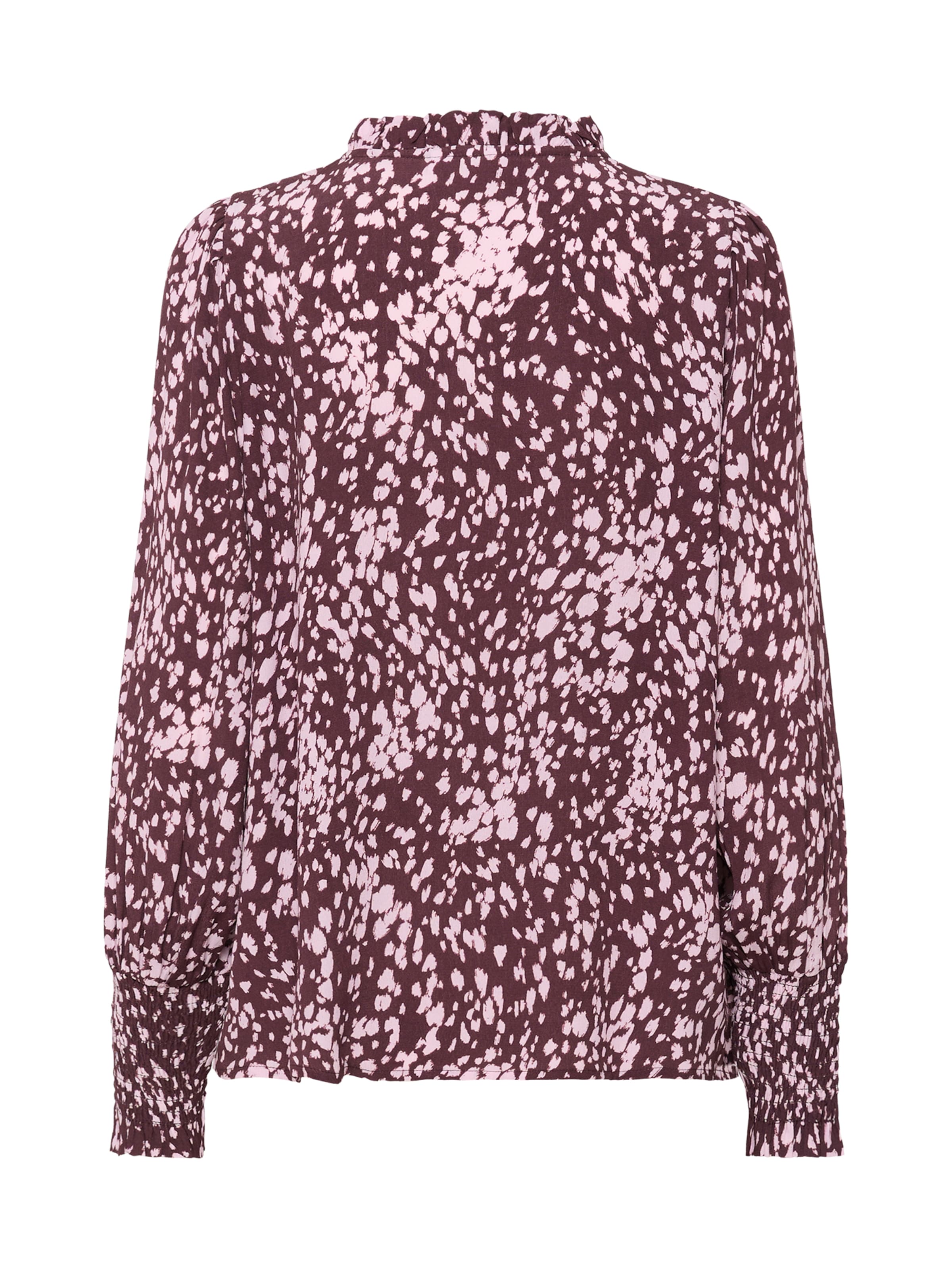 SAINT TROPEZ Blouse 'MalikaSZ' in Brown