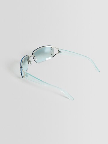 Bershka Slnečné okuliare - Modrá