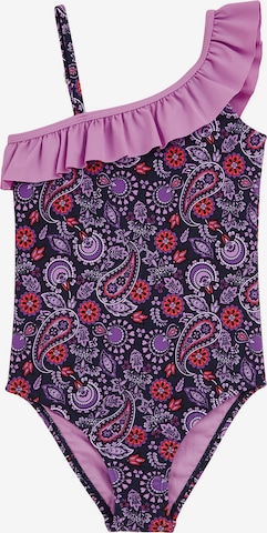 WE Fashion Uimapuku värissä lila: etupuoli