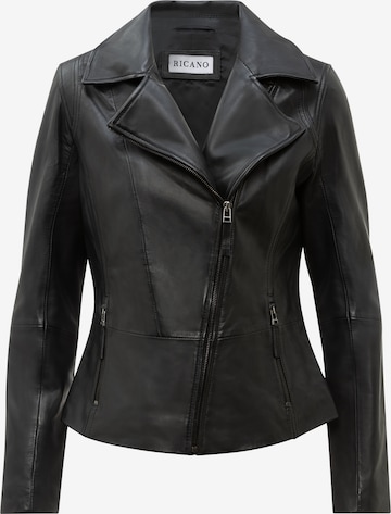 Veste mi-saison 'Sally' RICANO en noir : devant