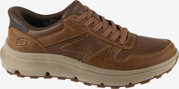 SKECHERS Sportlicher Schnürschuh 'Skechers Slip-Ins: Garza Ultra - Tyrell' in Braun: Vorderseite