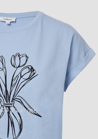 T-shirt s.Oliver en bleu