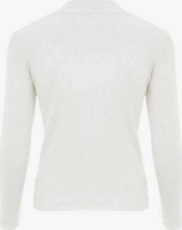 leo selection Sweater in White