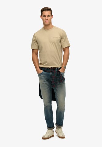T-Shirt Superdry en beige
