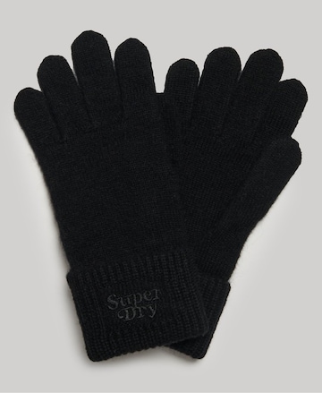 Superdry Full Finger Gloves in Black