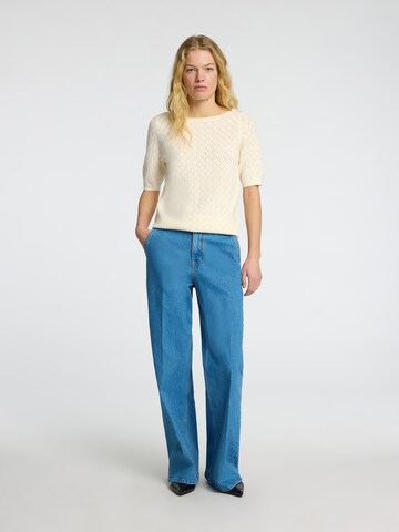 Pull-over 'HELEN' SELECTED FEMME en beige