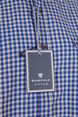 BASEFIELD Button-down-Hemd L in Blau