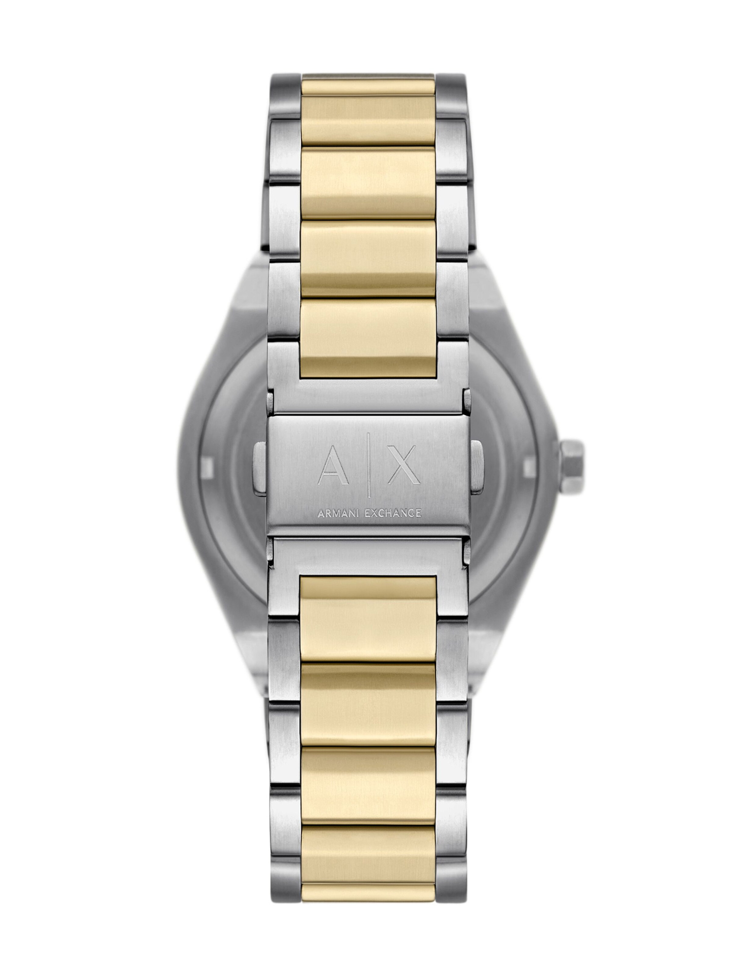 ARMANI EXCHANGE Analoog horloge 'Sync' in Goud