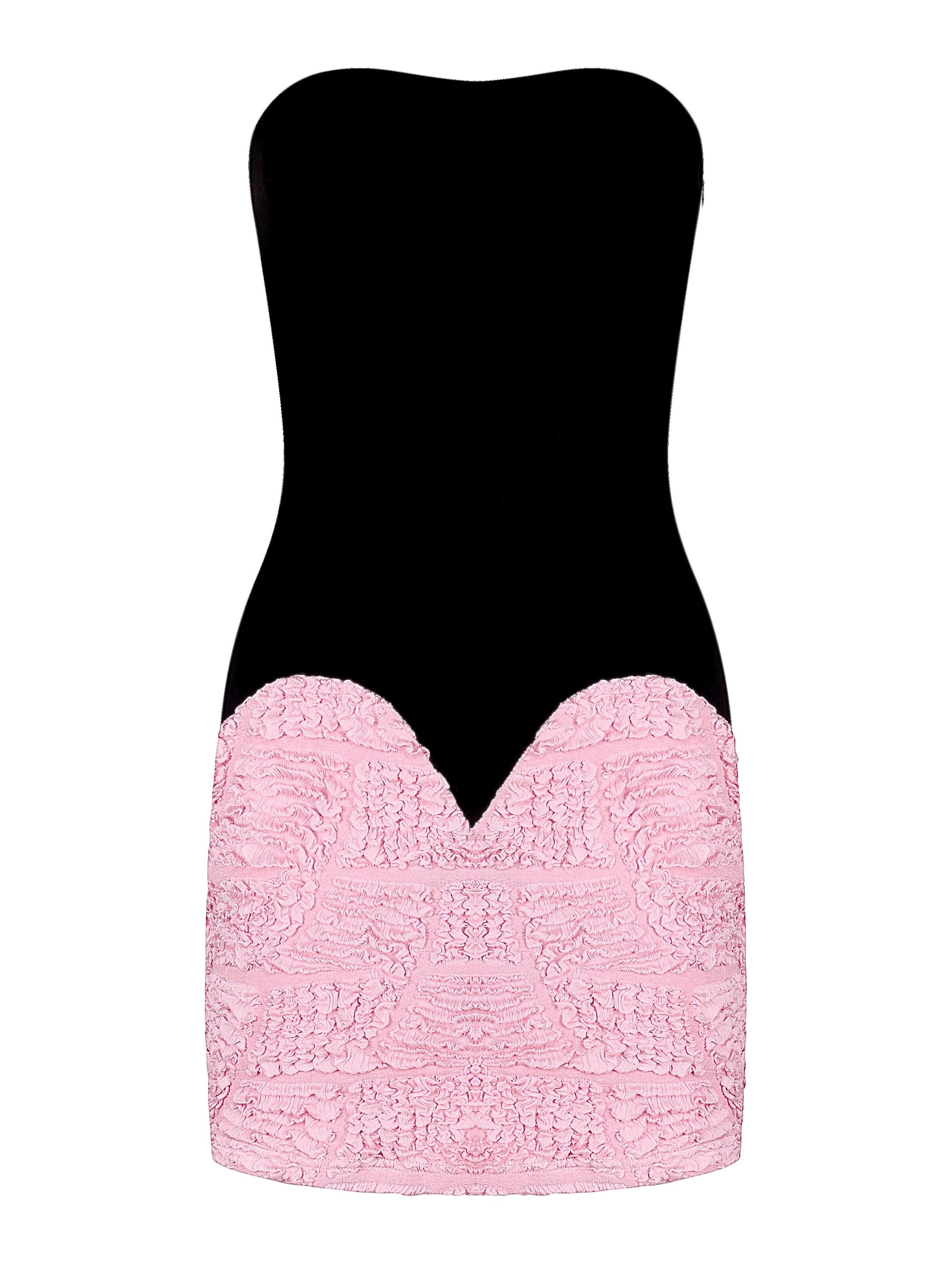 GOD SAVE QUEENS Dress 'Alaia Dress' in Black: front