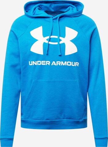 Felpa sportiva 'Rival' di UNDER ARMOUR in blu: frontale