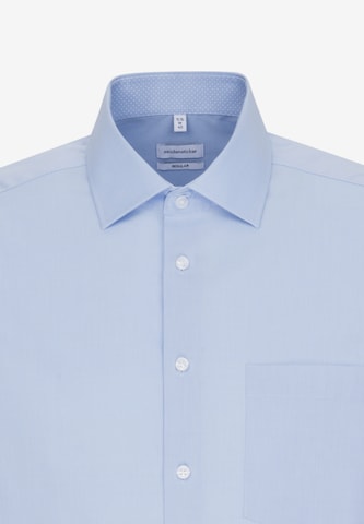 Coupe regular Chemise business SEIDENSTICKER en bleu