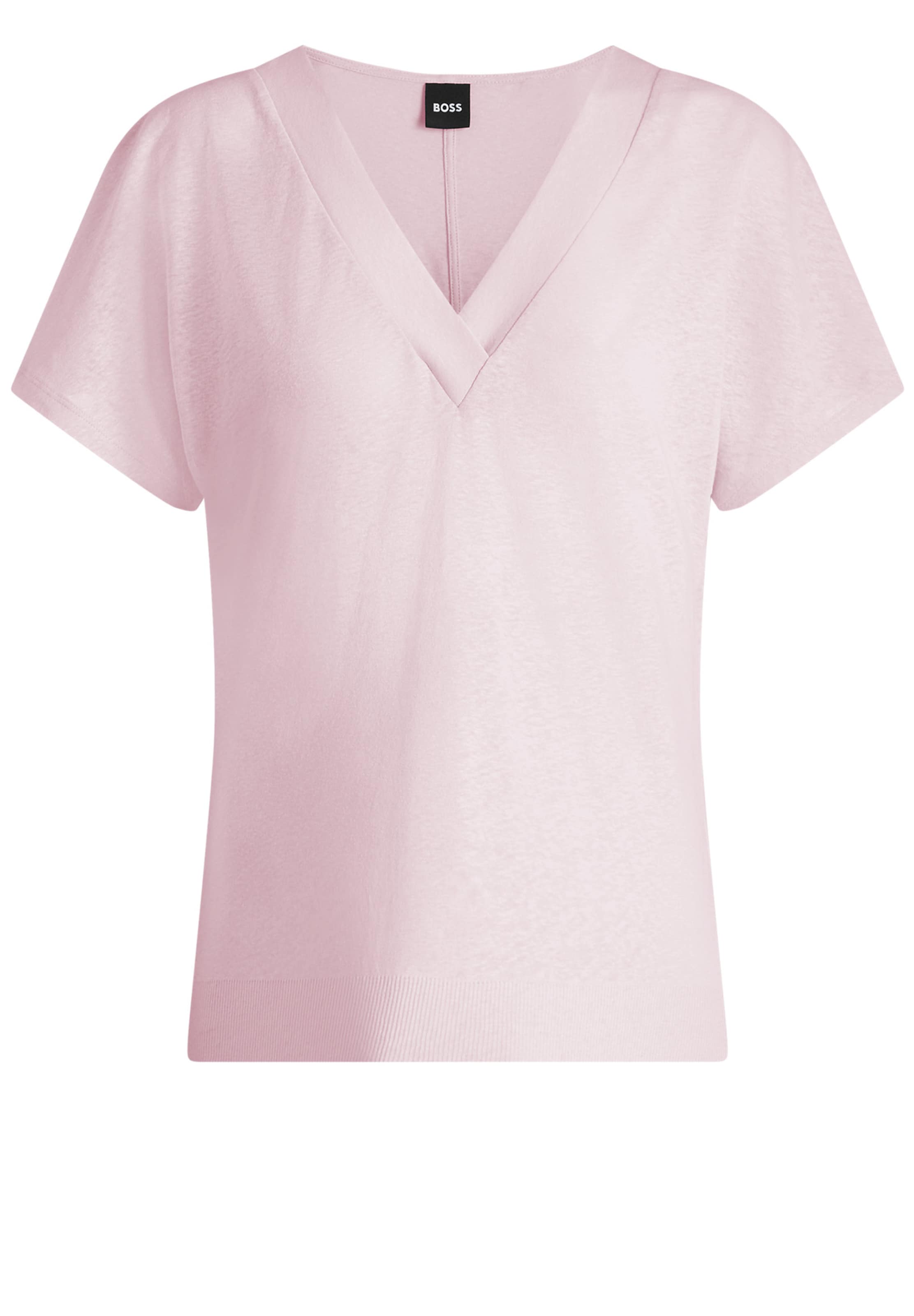 BOSS Shirt 'Ecleiva' in Pink: front