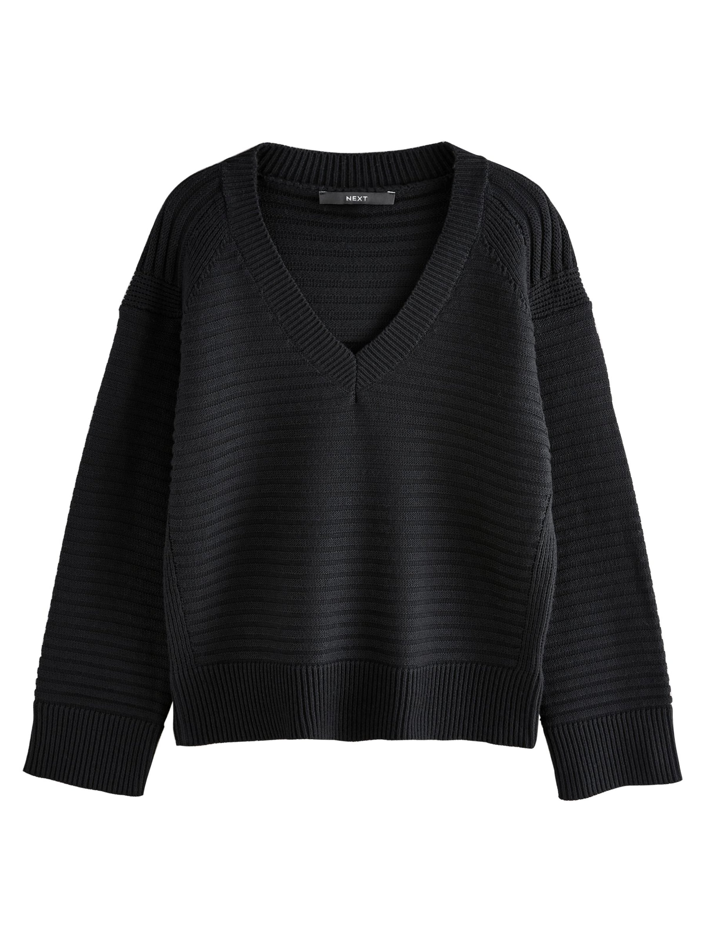 juoda Next Megztinis: priekis