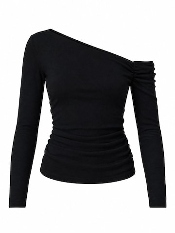 Camicia da donna 'Blusen' di Grimelange in nero: frontale