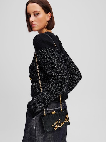 Pochette di Karl Lagerfeld in nero