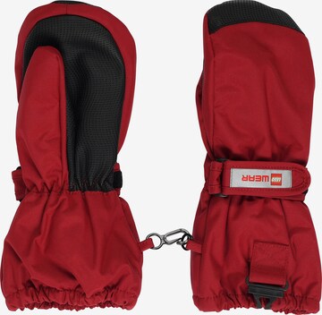 LEGO WEAR Gloves 'ATLIN' in Red: front