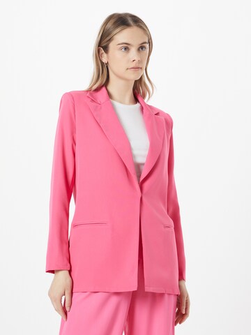 In The Style Blazer 'NAOMI' in Pink: front