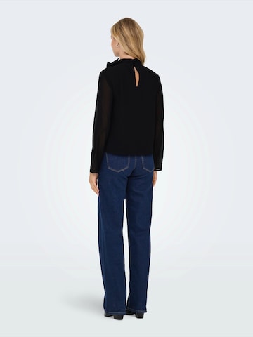 JDY Bluse 'JDYNOMI' in Schwarz