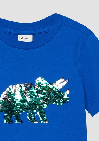 T-Shirt s.Oliver en bleu