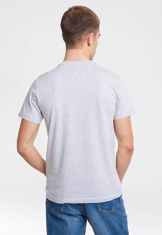 LOGOSHIRT Shirt 'Heisenberg' in Grey