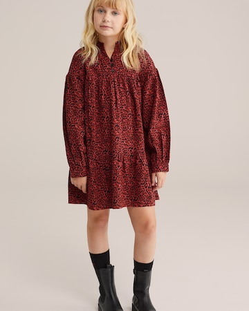 WE Fashion Dress in Red: front