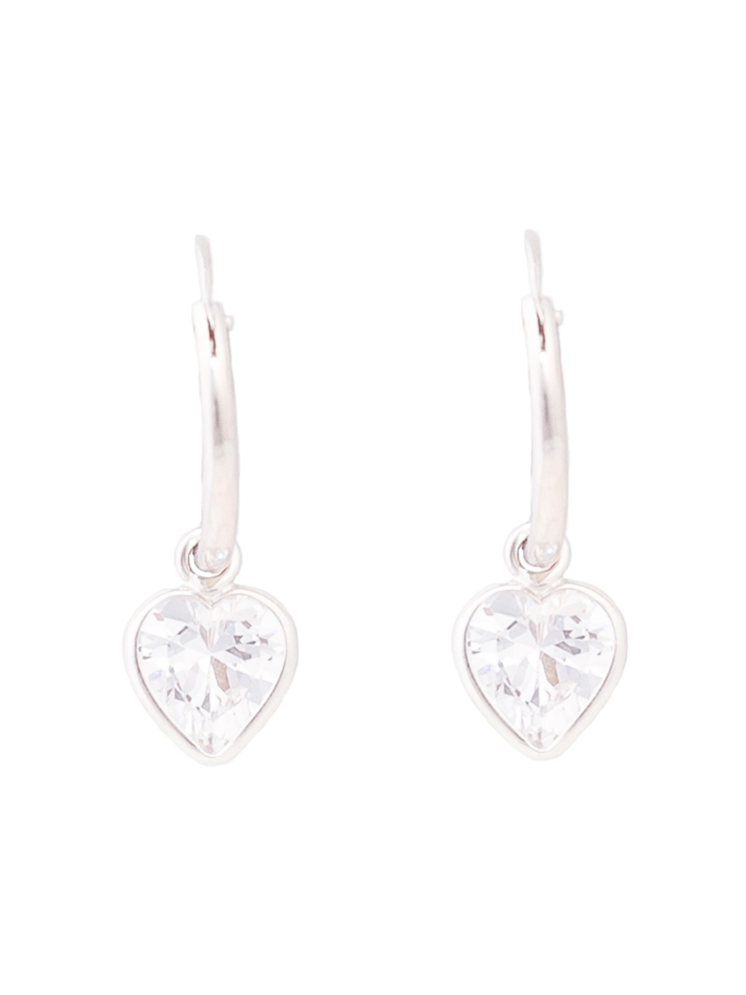 Luxenter Boucles d'oreilles 'Essential' en argent, Vue avec produit