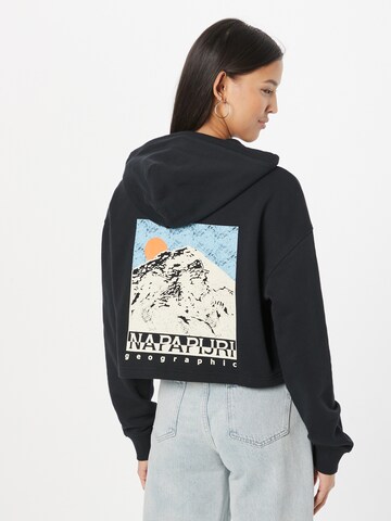 NAPAPIJRI Sweatshirt 'CENEPA' in Black