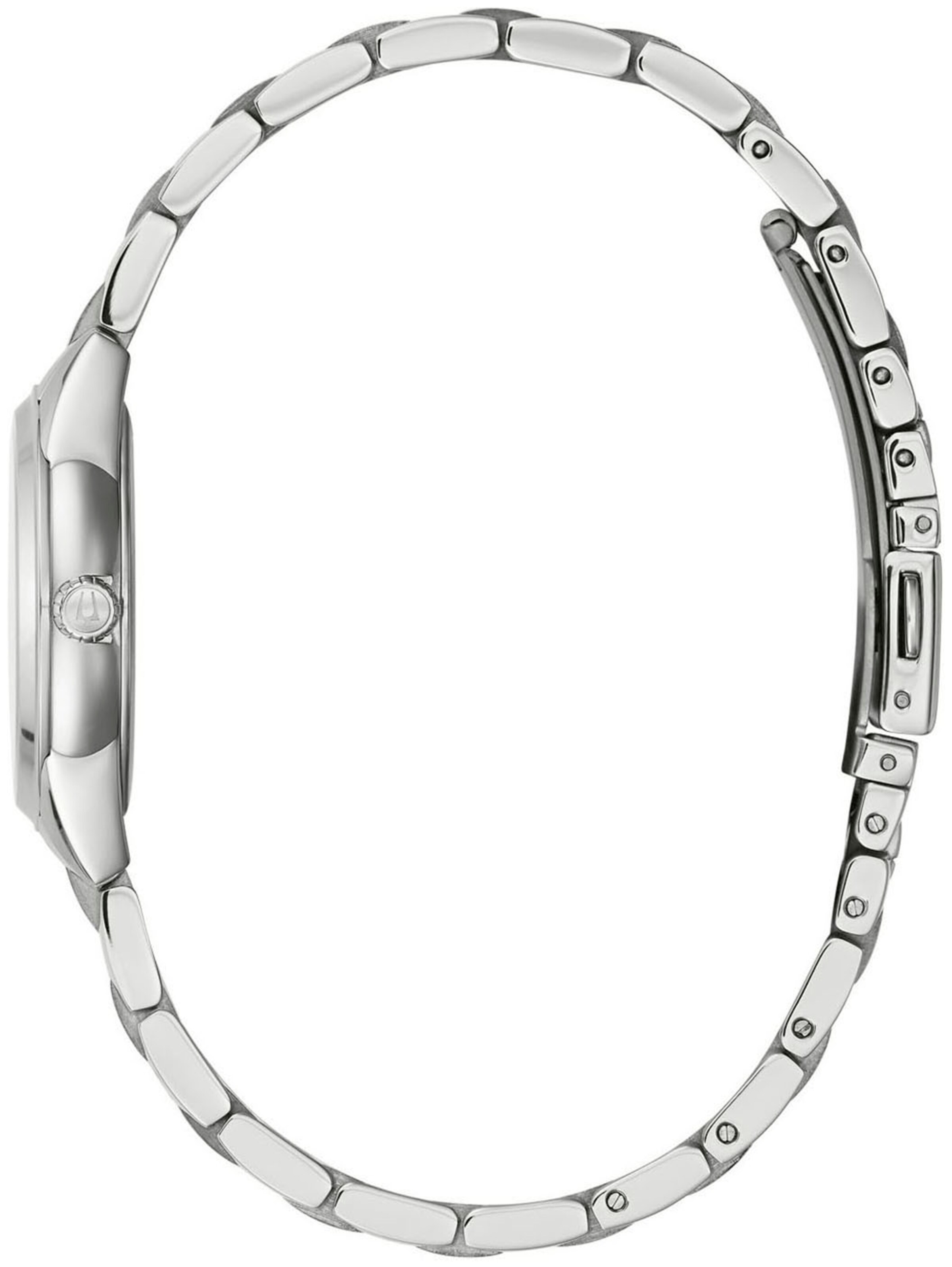 Bulova Analog Watch in Silver