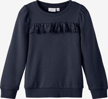 NAME IT Sweatshirt in Blue: front