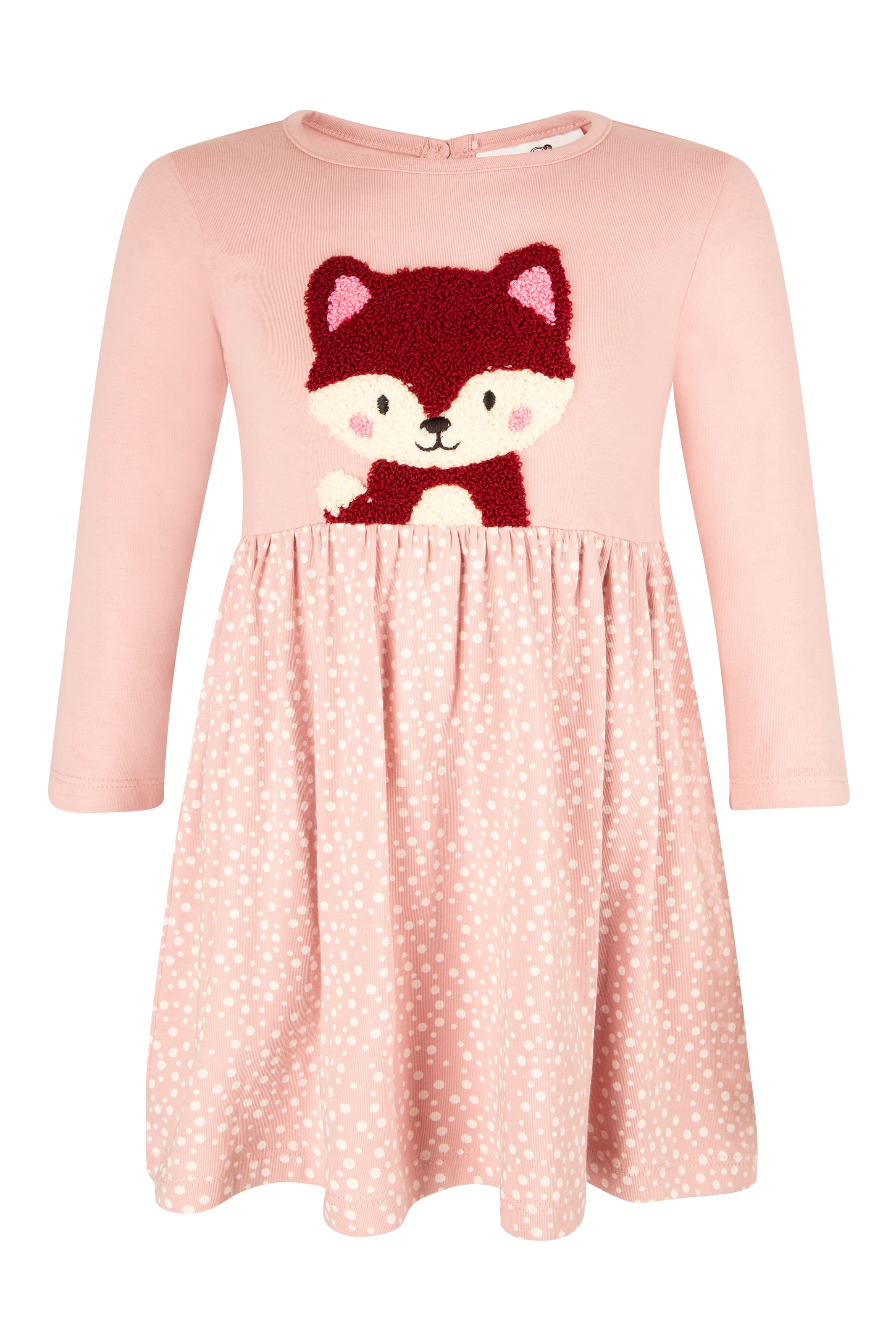 happy girls - Vestido en rosa: frente