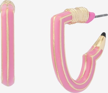 Betsey Johnson - Bijuteria 'Best In Class' em rosa: frente