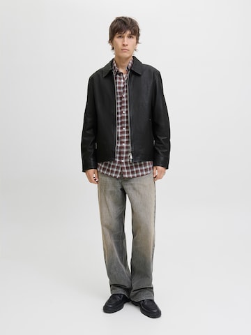 JACK & JONES - Chaqueta de entretiempo en negro