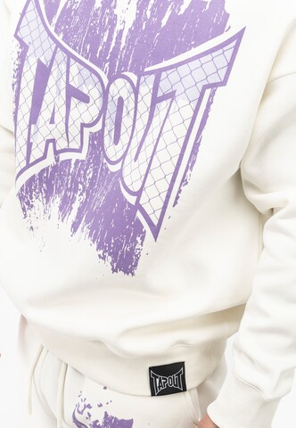 Sweat-shirt ' CF CREW ' Tapout en blanc