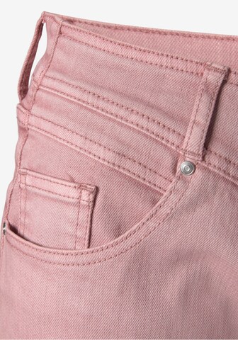 LASCANA Wide leg Jeans in Roze