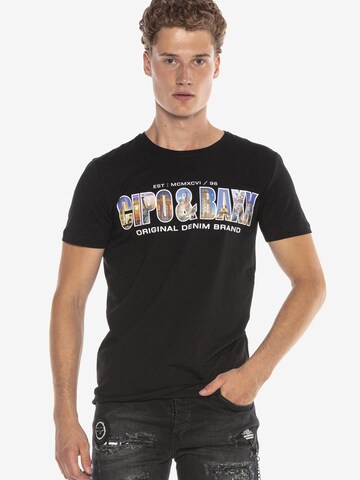 CIPO & BAXX Shirt 'CT600' in Black