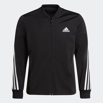 ADIDAS SPORTSWEAR Trainingsanzug 'Aeroready 3-Stripes Polyester' in Schwarz