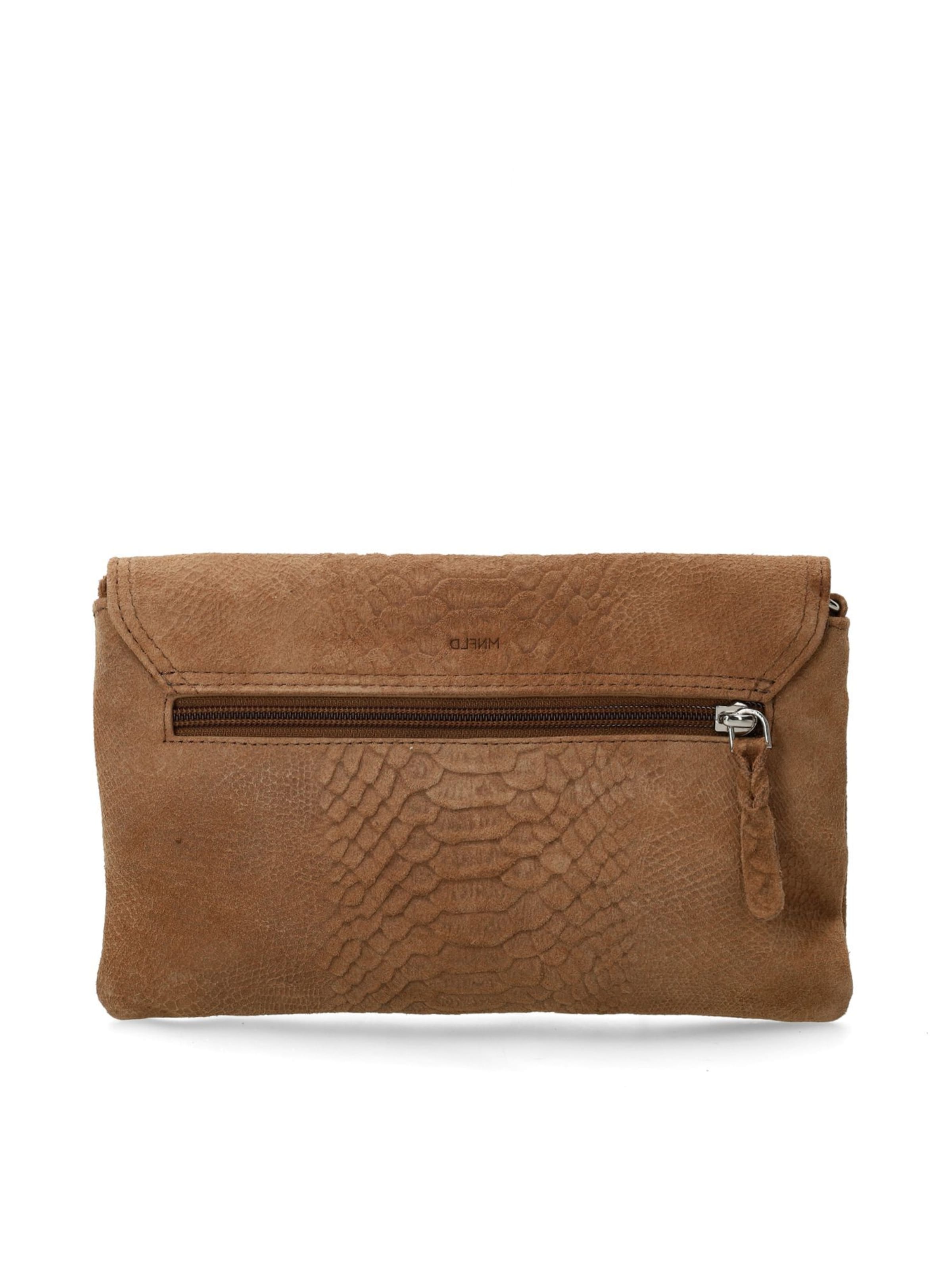MANFIELD Clutch in Braun