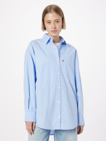 LEVI'S ® Bluza 'Nola Shirt' | modra barva: sprednja stran