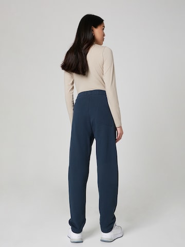 ABOUT YOU x Alvaro Soler Tapered Pants 'Matti' in Blue