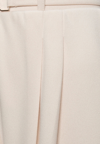 LASCANA Loose fit Pleat-Front Pants in Beige