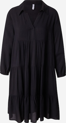 Sublevel Dress in Black: front