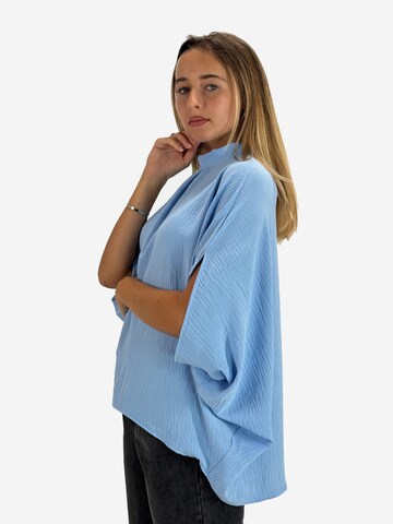 Chemisier Elara en bleu