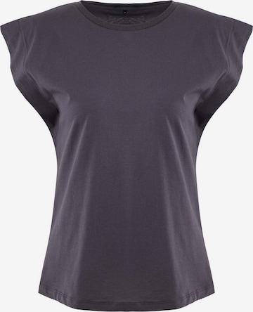 T-shirt Trendyol en gris : devant